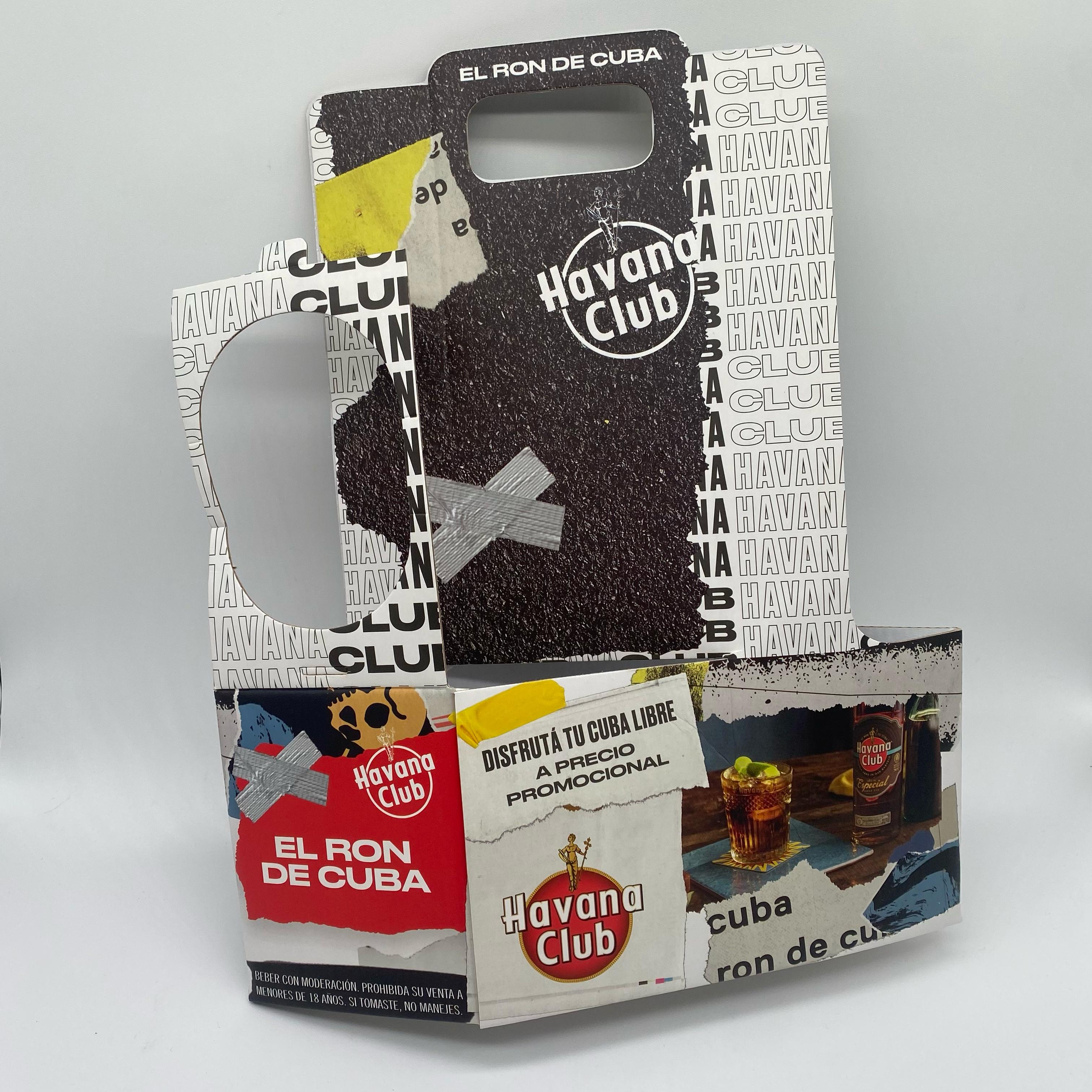 Bolsas Cajas Havana Club