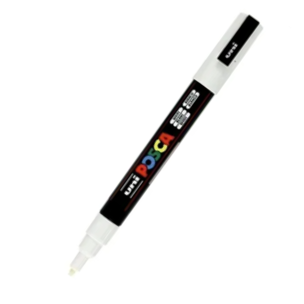 Marcador Uni Posca PC-3M Blanco