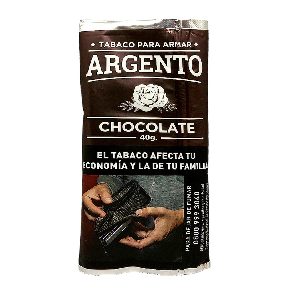 TABACO ARMAR ARGENTO CHOCOLATE N55 x40gr