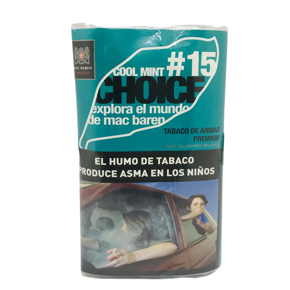 TABACO MB CHOICE 15 COOL MINT x30gr
