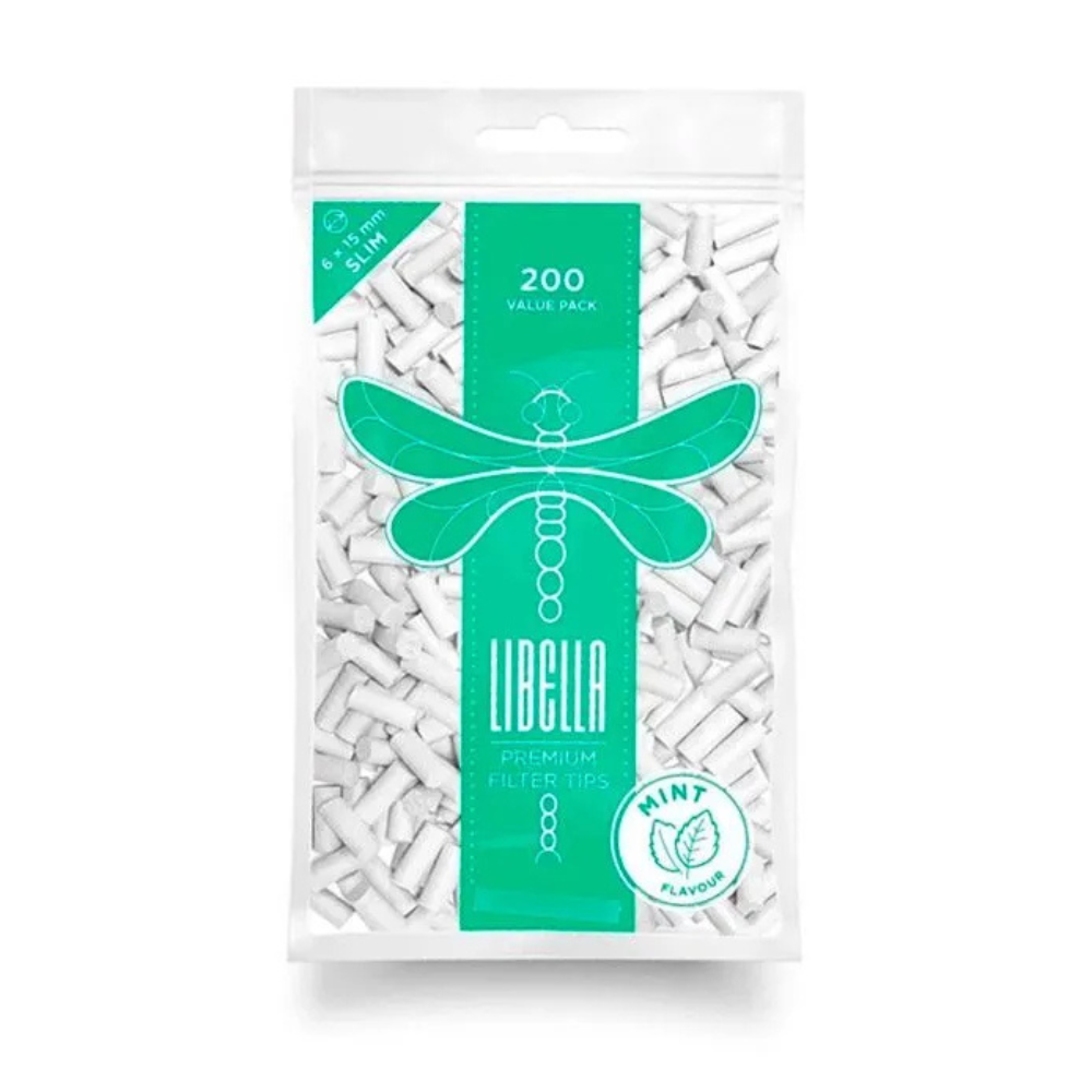 FILTROS LIBELLA MENTHOL x200 SLIM 6x15mm