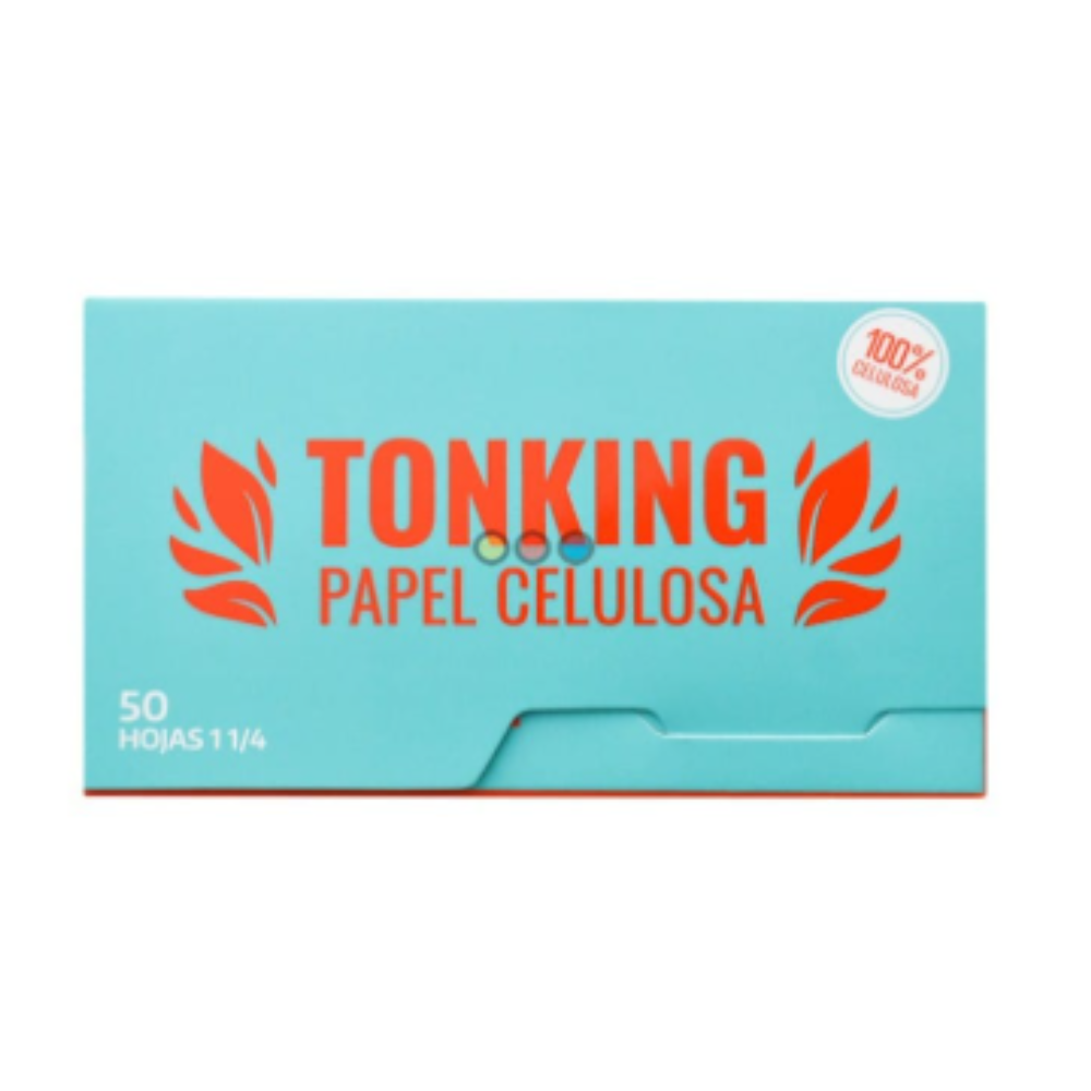 PAPEL CELULOSA TONKING 1 1/4 25LIB X50HOJ